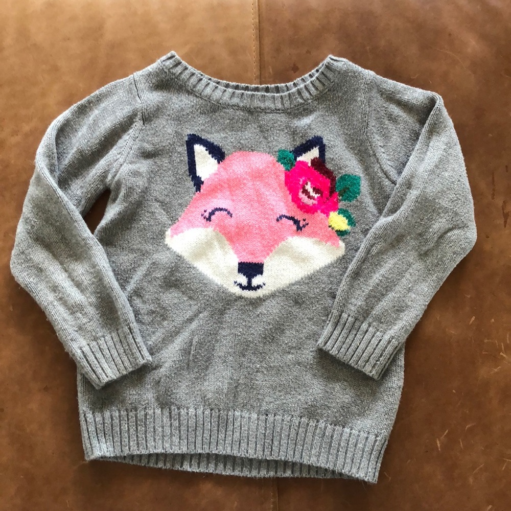 Carter’s fox sweater